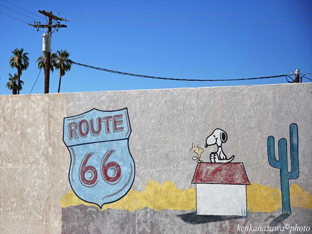 ルート66ニードルとスヌピー
