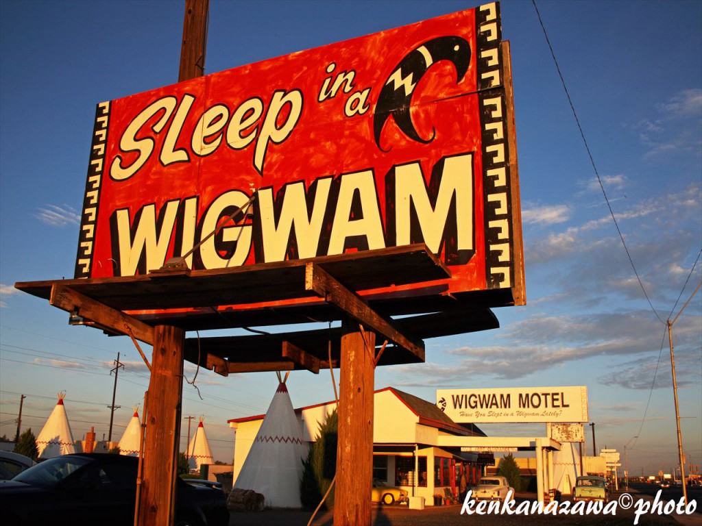 ルート66ウイグアムモーテル アリゾナ州
