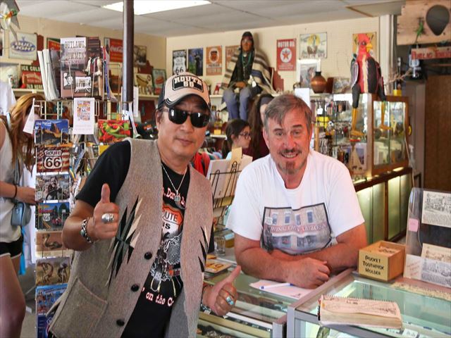 ルート66ティピークリオス
友人のマイク