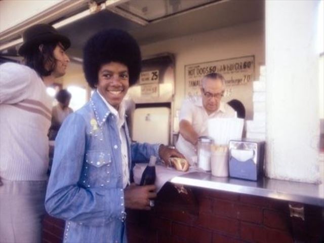 ピンックス・ホットドッグの常連だった、マイケルジャクソン