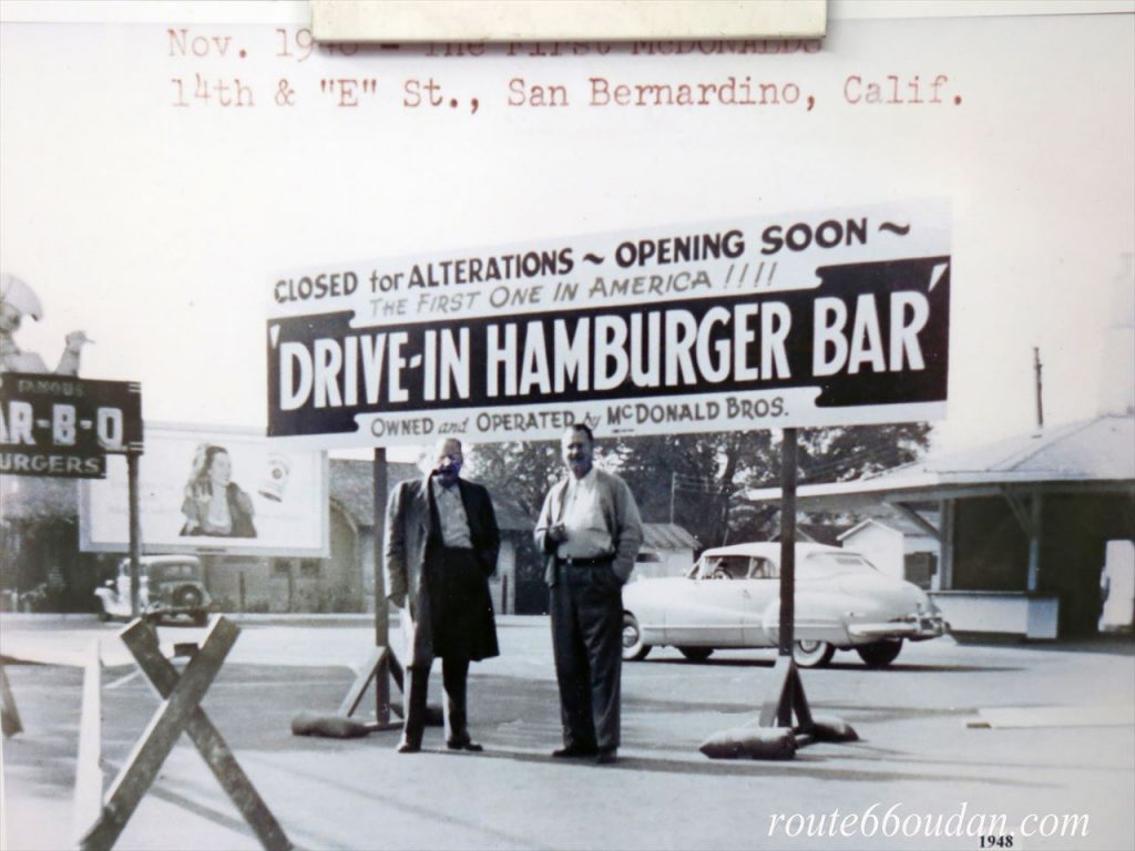 ルート66マクドナルド1号店