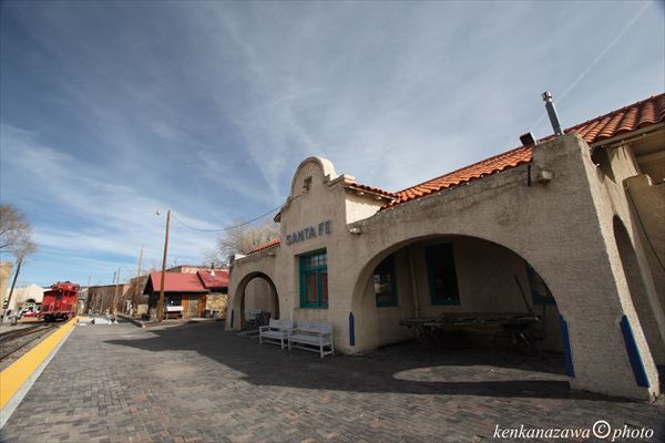 サンタフェ駅 ニューメキシコ州